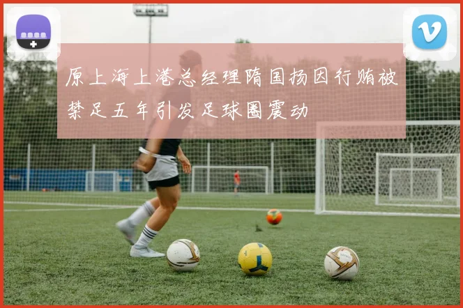 原上海上港总经理隋国扬因行贿被禁足五年引发足球圈震动